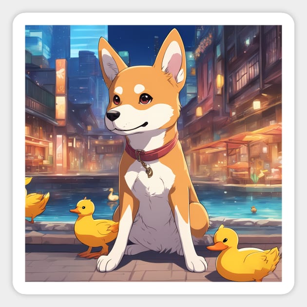 i'am the boss Magnet by animegirlnft